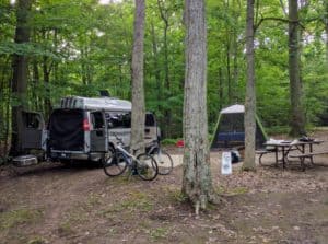 2008 Roadtrek 190 Popular 4x4 in campsite