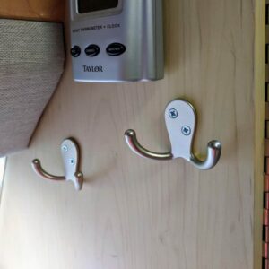 Heavy duty coat hooks