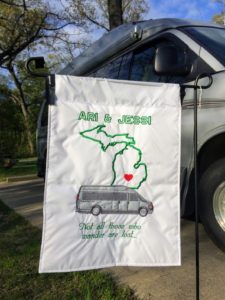 campsite flag