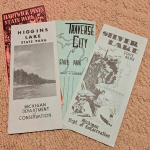 Historic camping brochures