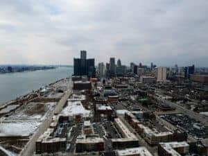 Skyline of Detroit