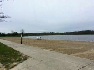 beach at Ionia State Recreation Area