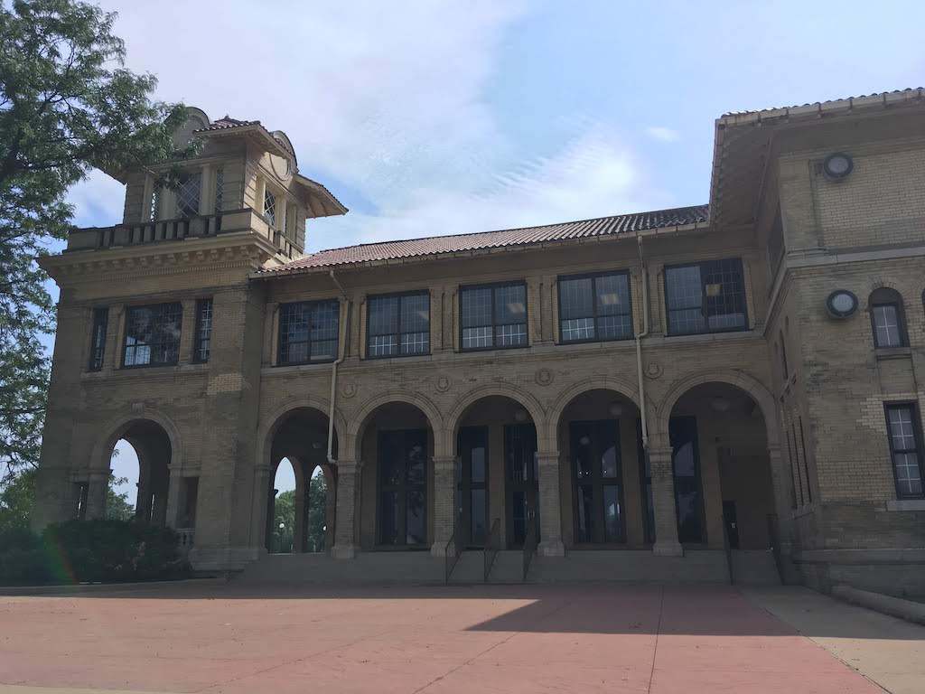 The Casino building on Belle Isle